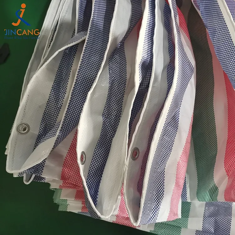 110 GSM Stráice PE Tarpaulin Rolla