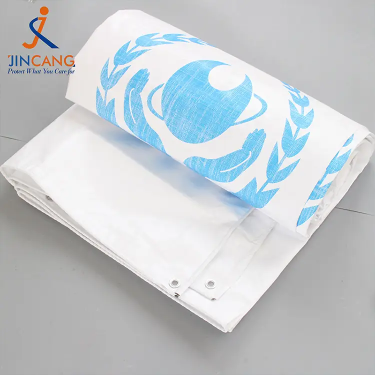 180g bán le tarpaulin PE clóite