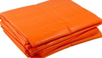 Tarpaulin oráiste pe