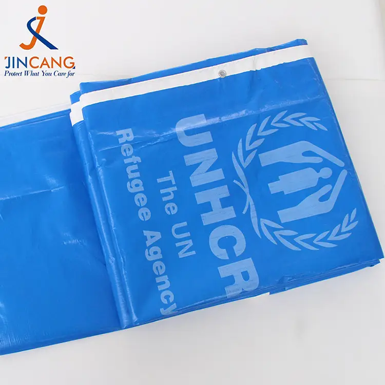 Bán 220g gorm le tarpaulin PE clóite