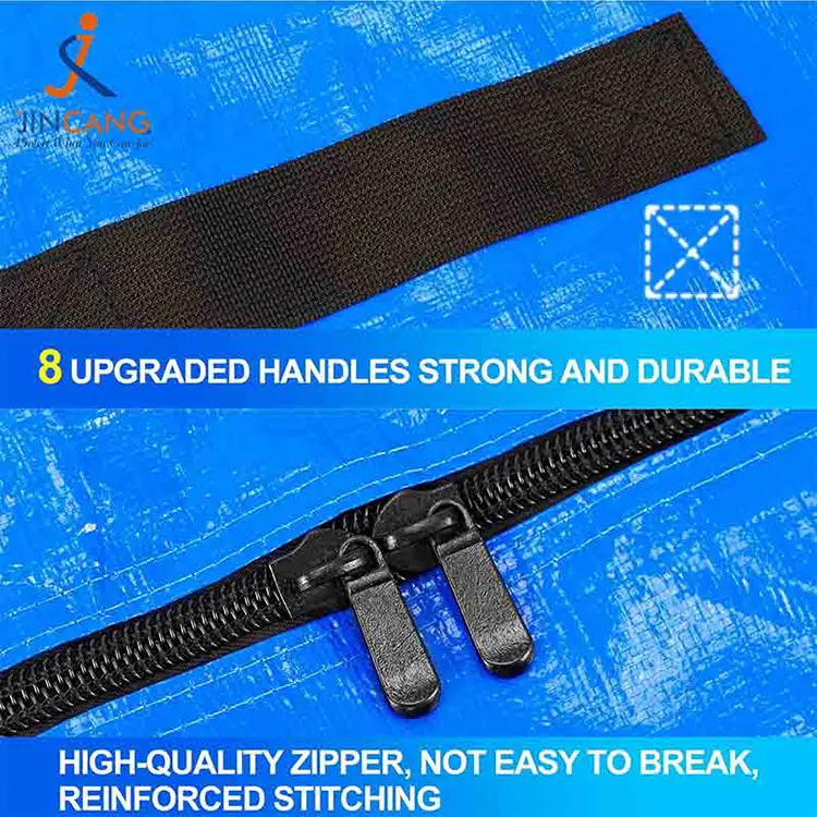 Clúdach mattress peile tromshaothair le zipper